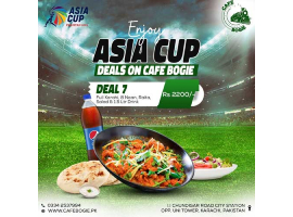 Cafe Bogie Asia Cup Deal 7 For Rs.2200/-image-518